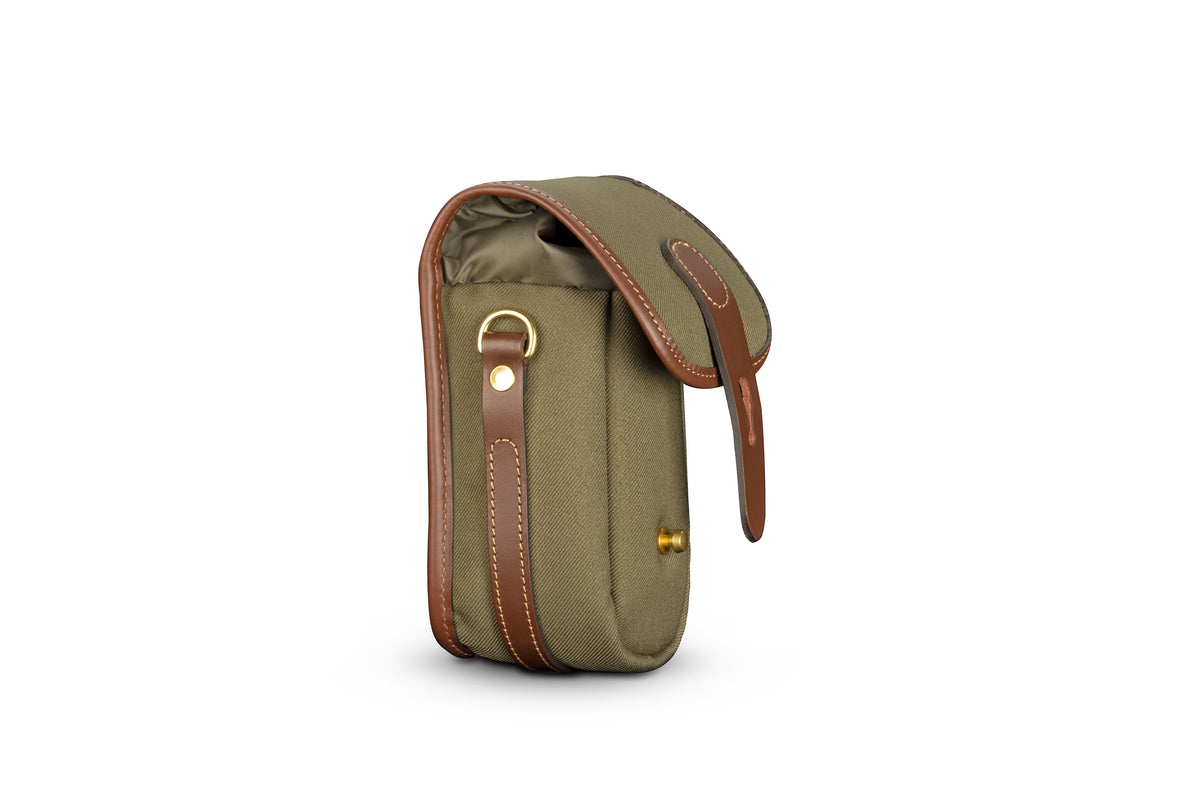 Billingham Ten-16 Camera Bag - Sage FibreNyte / Chocolate Leather-Camera Bags-Kudos Cameras