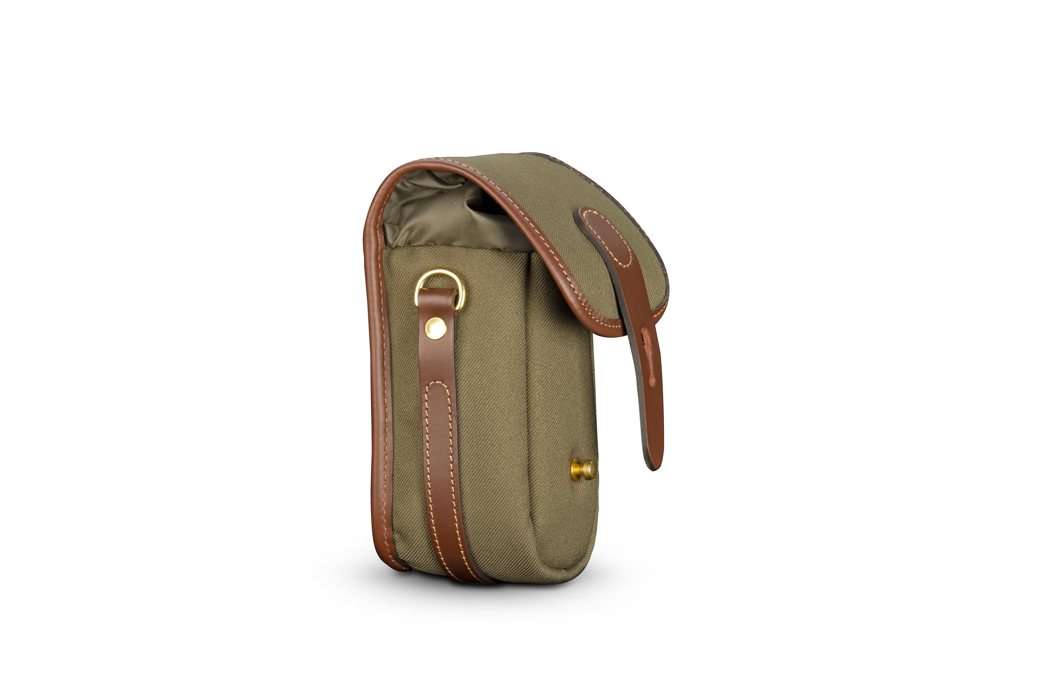 Billingham Ten-16 Camera Bag - Sage FibreNyte / Chocolate Leather-Camera Bags-Kudos Cameras