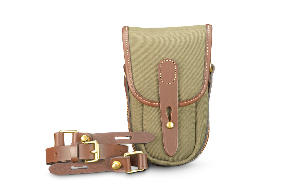Billingham Ten-16 Camera Bag - Sage FibreNyte / Chocolate Leather-Camera Bags-Billingham