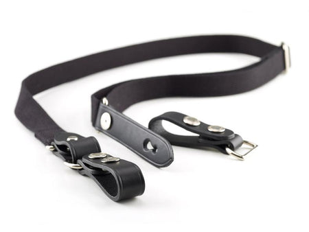 Billingham Waist Strap Attachment - Black / Black Leather-Camera Bag Accessories-Kudos Cameras