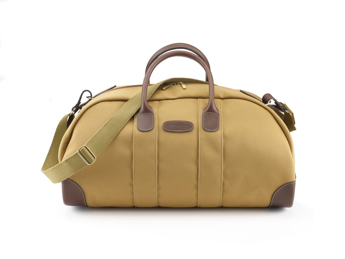 Billingham Weekender Duffle Bag - Khaki FibreNyte / Chocolate Leather-Travel Bags-Kudos Cameras