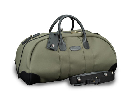 Billingham Weekender Duffle Bag - Sage FibreNyte / Black Leathe-Travel Bags-Kudos Cameras