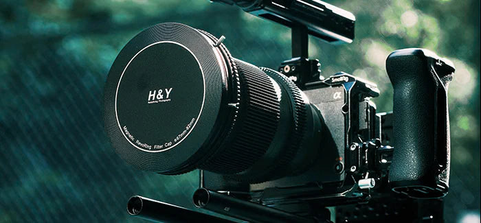 -H&Y Filters RevoRing Aluminium Front and Back Caps for 58-77mm-Filter Caps-H&Y Filters