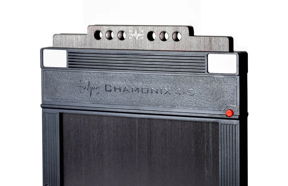 CHAMONIX FH045P Film Holder 4x5 (Plastic) with Carbon Fibre Dark Slide - Sheet Film-Film Holders-Kudos Cameras