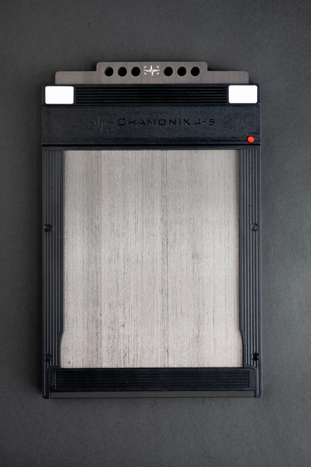 CHAMONIX FH045P Film Holder 4x5 (Plastic) with Carbon Fibre Dark Slide - Sheet Film-Film Holders-Kudos Cameras