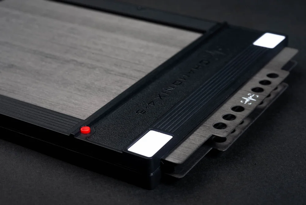 CHAMONIX FH045P Film Holder 4x5 (Plastic) with Carbon Fibre Dark Slide - Sheet Film-Film Holders-CHAMONIX