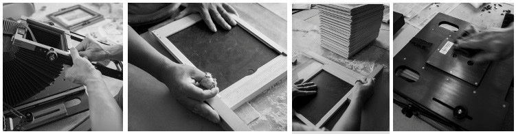 CHAMONIX FH1220 Film Holder 12x20 (Wooden) with Carbon Fibre Dark Slide - Sheet Film-Film Holders-CHAMONIX