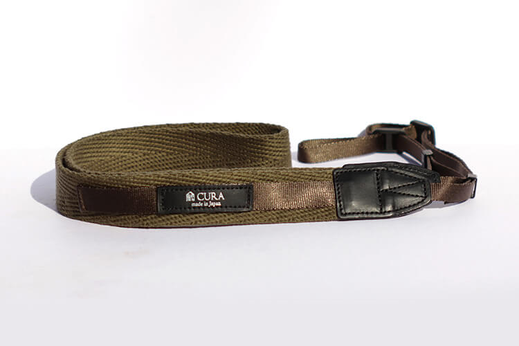 CURA CHS-200KK Herringbone Combination Camera Strap (Twill 85-155cm) Khaki