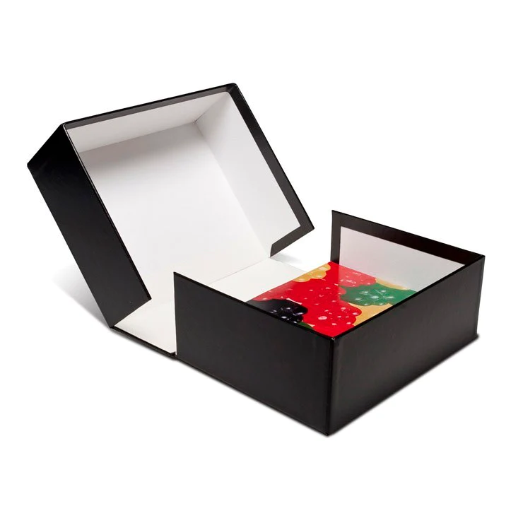 Print File PBW16204 Black Clamshell Portfolio Box w/ white lining 16-1/4x20-1/4x4