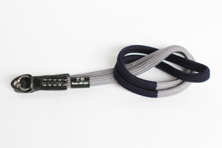 CURA CME-100NVY SHIMEKIRI Silk Rope Strap (105cm) Navy