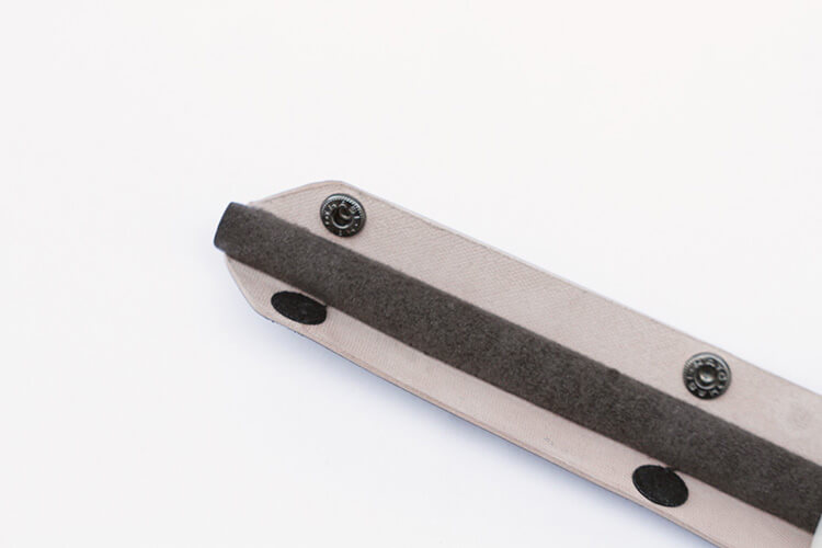 CURA CCV-PAD Cordovan Black Leather Pad for Strap-Camera Strap-CURA