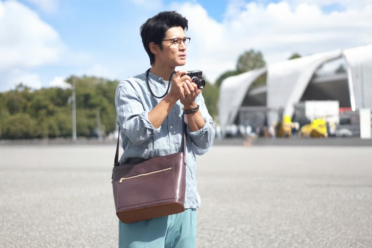 CURA CHCB-100BRN Half Camera Bag & CURA BOX - Brown-Camera Bag-Kudos Cameras