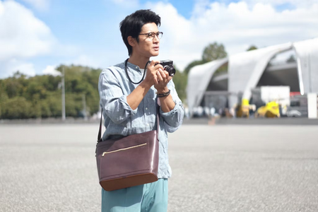 CURA CHCB-100BRN Half Camera Bag & CURA BOX - Brown-Camera Bag-Kudos Cameras