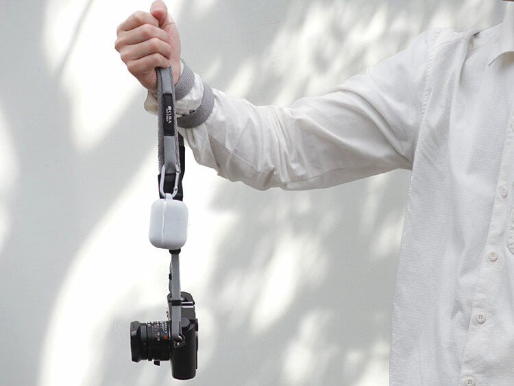 CURA CHS-200 Herringbone Combination Camera Strap (85-155cm) - Beige-Camera Strap-Kudos Cameras