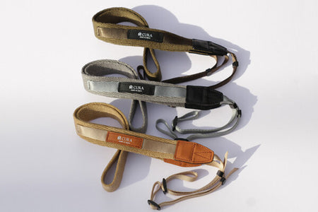 CURA CHS-200 Herringbone Combination Camera Strap (85-155cm) - Beige-Camera Strap-Kudos Cameras