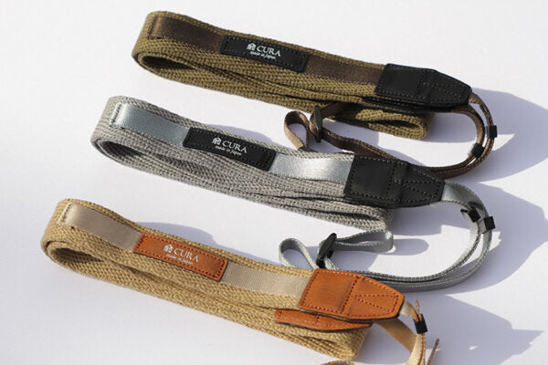 CURA CHS-200 Herringbone Combination Camera Strap (85-155cm) - Beige-Camera Strap-Kudos Cameras