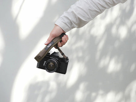 CURA CHS-200 Herringbone Combination Camera Strap (85-155cm) - Beige-Camera Strap-Kudos Cameras