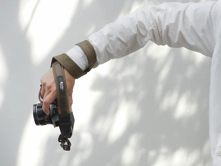 CURA CHS-200 Herringbone Combination Camera Strap (85-155cm) - Beige-Camera Strap-Kudos Cameras