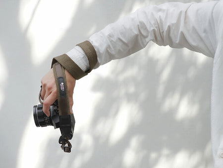 CURA CHS-200 Herringbone Combination Camera Strap (85-155cm) - Beige-Camera Strap-Kudos Cameras