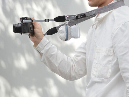 CURA CHS-200 Herringbone Combination Camera Strap (85-155cm) - Grey-Camera Strap-Kudos Cameras