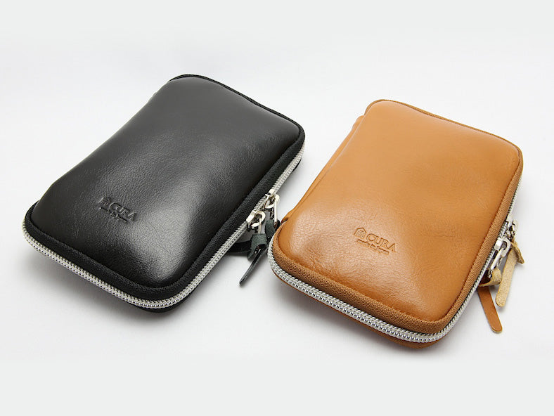 CURA CK-100 Cleaning Set Camel Leather Pouch - includes Kumano Brush + Lens Cleaner (15ml) + Micro Wiper (50 sheets) + Leather Pouch (Camel)-Lens Cleaning Kit-Kudos Cameras
