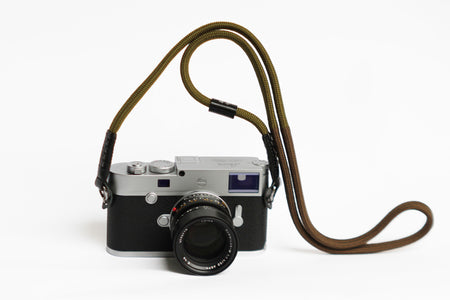 CURA CME-100 SHIMEKIRI Silk Rope Strap (105cm) - Matcha Green-Camera Strap-Kudos Cameras