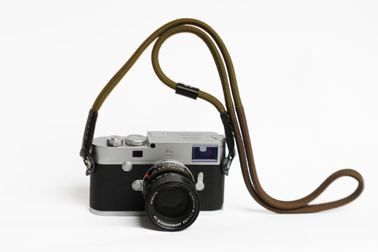 CURA CME-100 SHIMEKIRI Silk Rope Strap (105cm) - Matcha Green-Camera Strap-Kudos Cameras