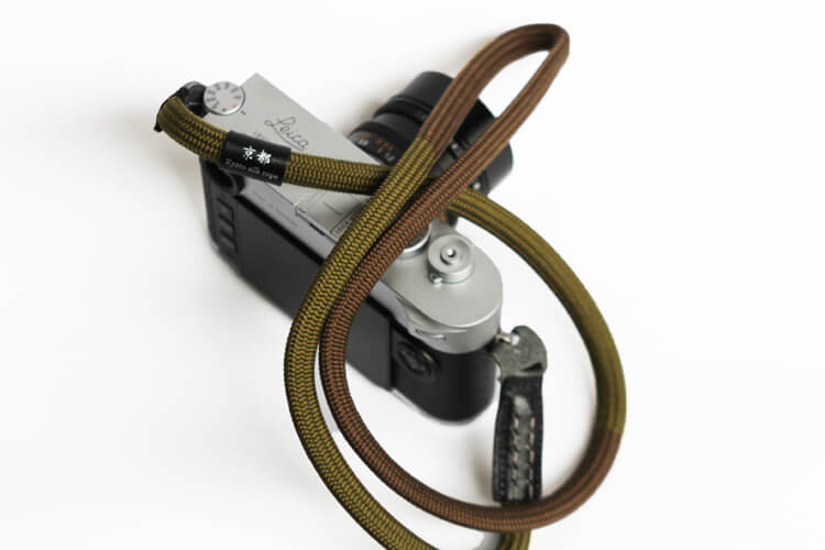 CURA CME-100 SHIMEKIRI Silk Rope Strap (105cm) - Matcha Green-Camera Strap-Kudos Cameras