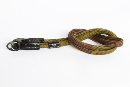 CURA CME-100 SHIMEKIRI Silk Rope Strap (105cm) - Matcha Green-Camera Strap-Kudos Cameras