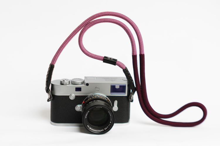 CURA CME-100 SHIMEKIRI Silk Rope Strap (105cm) - Shiba Purple-Camera Strap-Kudos Cameras