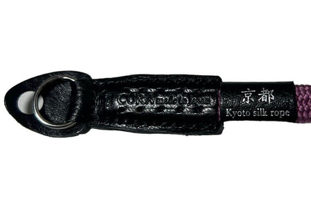 CURA CME-100 SHIMEKIRI Silk Rope Strap (105cm) - Shiba Purple-Camera Strap-Kudos Cameras