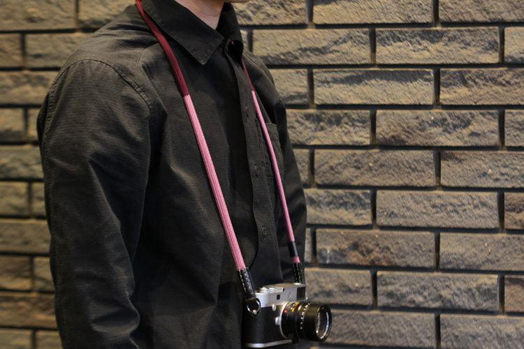 CURA CME-100 SHIMEKIRI Silk Rope Strap (105cm) - Shiba Purple-Camera Strap-Kudos Cameras