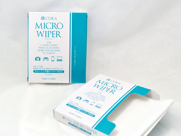 CURA CP-100 Micro Wiper - 50 Sheets-Lens Cleaning-Kudos Cameras