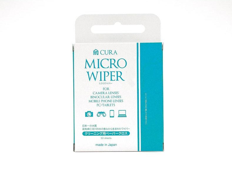 CURA CP-100 Micro Wiper - 50 Sheets-Lens Cleaning-CURA