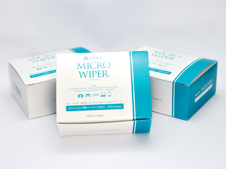 CURA CP-250 Micro Wiper - 250 Sheets-Lens Cleaning-CURA