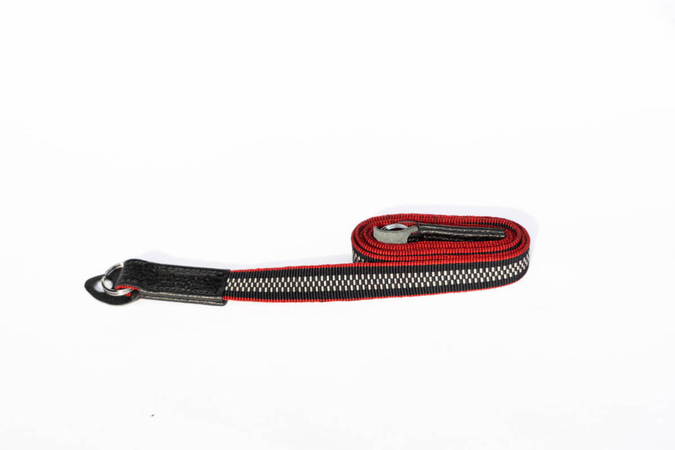 CURA CSS-121 Sanada Woven Silk & Leather Neck Strap (120cm) - Black-Camera Strap-Kudos Cameras