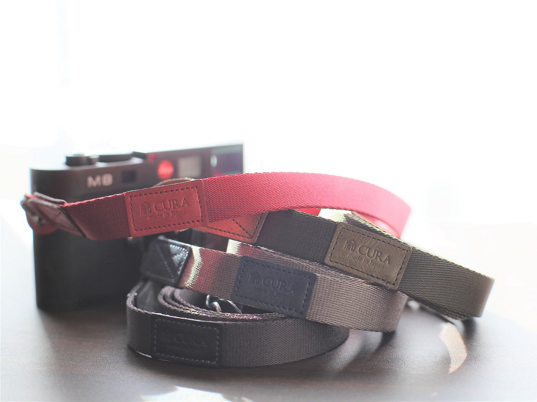 CURA STS-100 Silky Touch Camera Strap (105cm) - Grey-Camera Strap-Kudos Cameras
