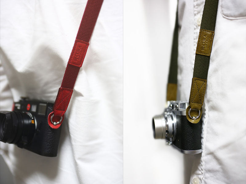 CURA STS-100 Silky Touch Camera Strap (105cm) - Grey-Camera Strap-Kudos Cameras
