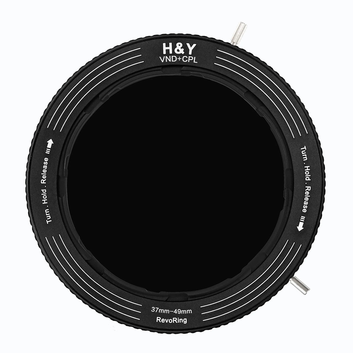 -H&Y Filters RevoRing Variable ND3-ND1000 & Circular Polarizer Filter (37-49mm)-Variable Lens Adapter VND+CPL Filter-H&Y Filters