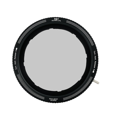 -H&Y Filters RevoRing MRC CPL Filter (62-82mm)-Variable Lens Adapter CPL Filter-H&Y Filters