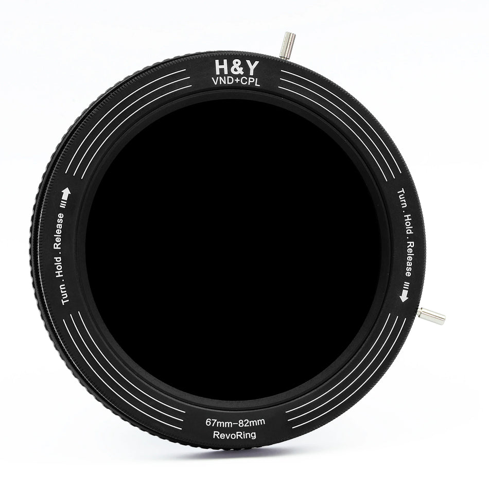 H&Y Filters ND8 (3 Stop) Magnetic Clip-On Filter for RevoRing (67-82mm)