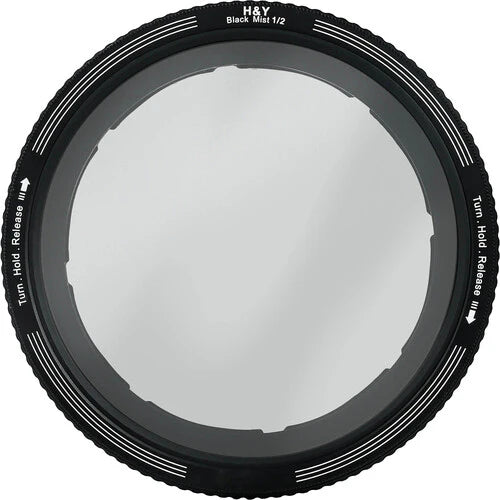 -H&Y Filters RevoRing Black Mist (1/2) Filter (46-62mm)-Variable Lens Adapter Mist Filter-H&Y Filters
