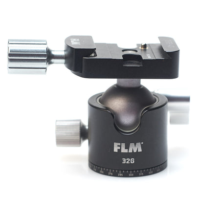 FLM 32G Genesis inc SRB-40 Ball Head 32mm with SRB-40 Clamp-Ball Heads-Kudos Cameras