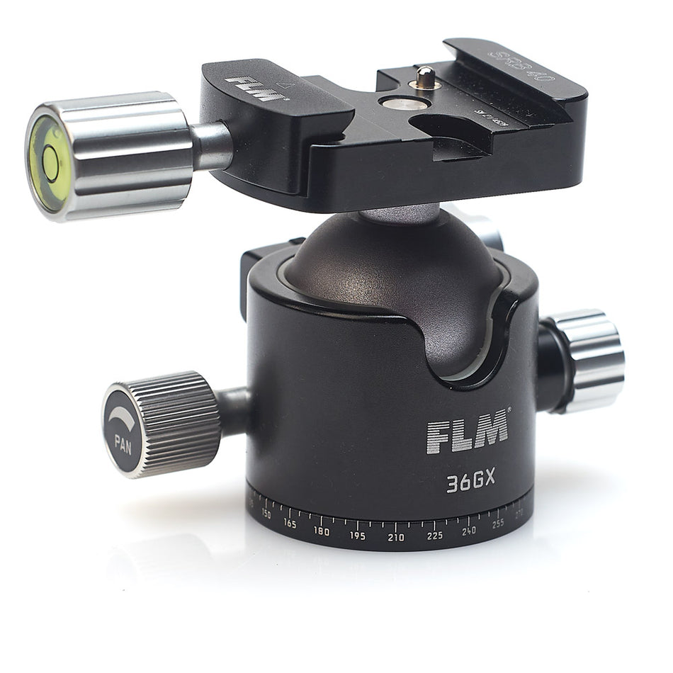 FLM 36GX Genesis inc SRB-40 Ball Head 36mm with SRB-40 Clamp-Ball Heads-Kudos Cameras
