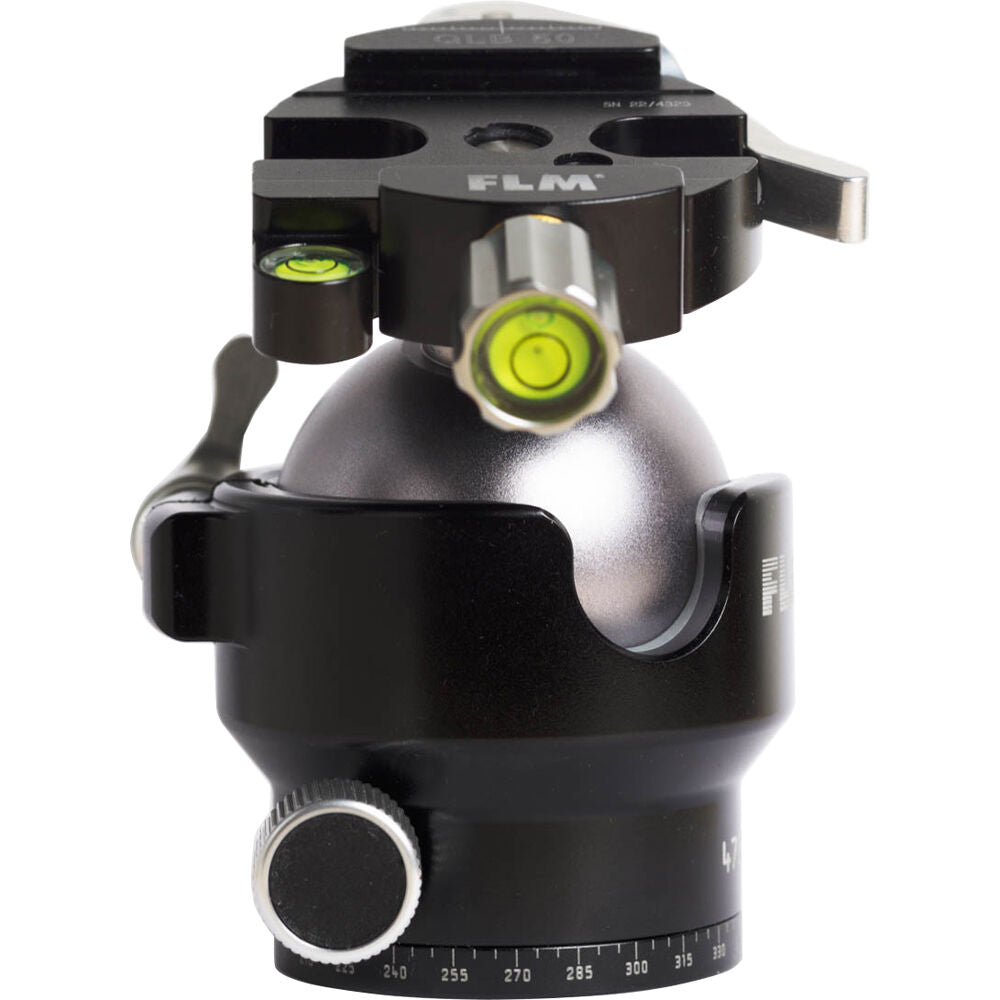 FLM 47GX Genesis inc QLB-50 II Ball Head 47mm with QLB-50 II Lever Clamp-Ball Heads-Kudos Cameras