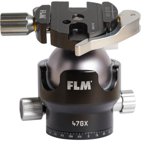 FLM 47GX Genesis inc QLB-50 II Ball Head 47mm with QLB-50 II Lever Clamp-Ball Heads-Kudos Cameras