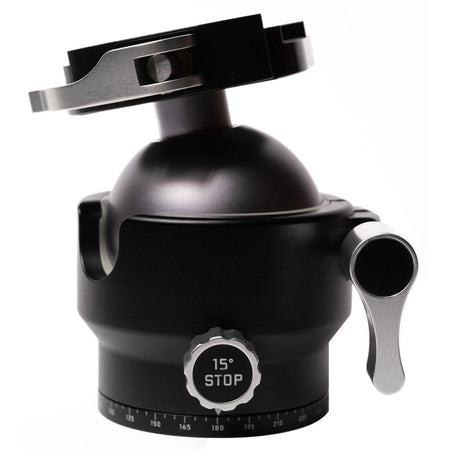FLM 55GX inc QLB-60 Ball Head 55mm with QLB-60 II Lever Clamp-Ball Heads-FLM