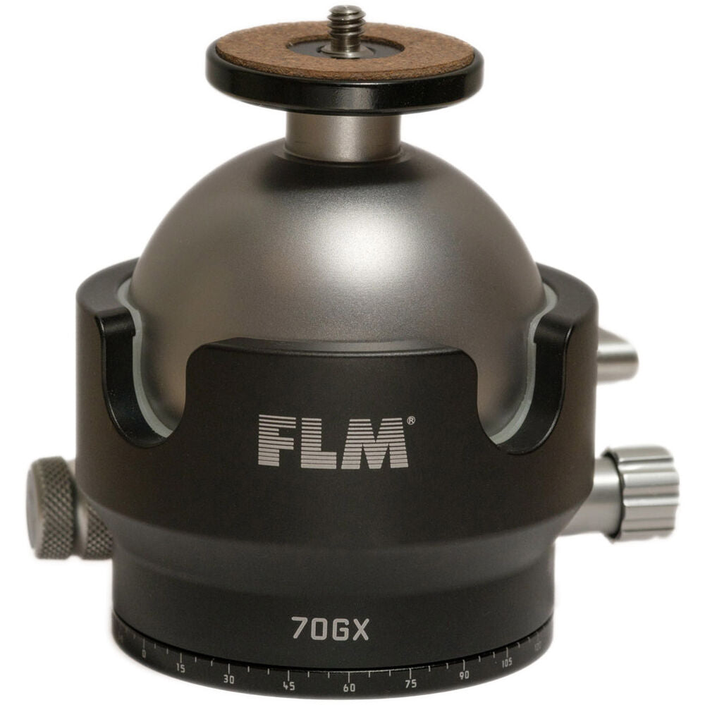 FLM 70GX Genesis Ball Head 70mm with 15 Deg. Stop-Ball Heads-Kudos Cameras