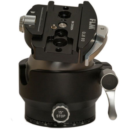 FLM 70GX Genesis inc QLB-80 Ball Head 55mm with QLB-80 Lever Clamp-Ball Heads-FLM