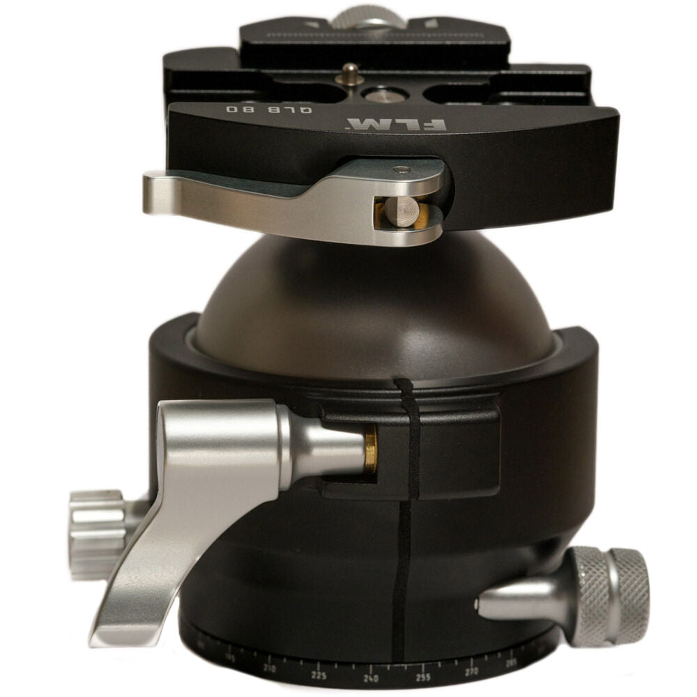FLM 70GX Genesis inc QLB-80 Ball Head 55mm with QLB-80 Lever Clamp-Ball Heads-FLM